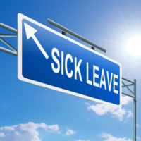 SIgn sick leave