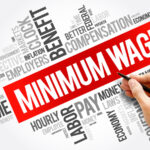 Minimum Wage word cloud collage Minimum Wage word cloud collage